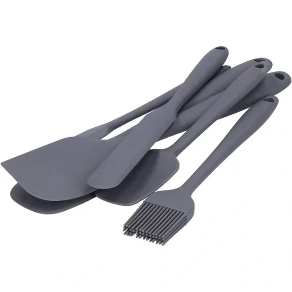 Silikon Spatula ve Fırça Seti - Resim 3
