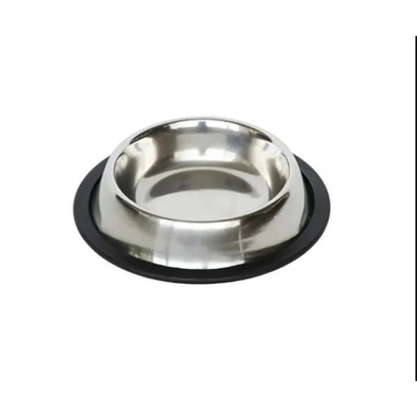 Paslanmaz Çelik Metal Mama Kabı 34 cm. - Resim 2