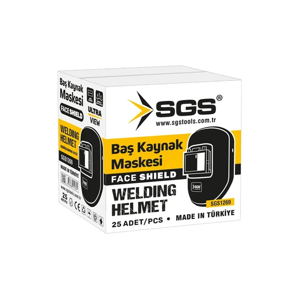 SGS BAŞ KAYNAK MASKESİ - Resim 2