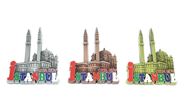 Metal İstanbul Temalı Yöresel Magnet Model 2 ürün görseli 1