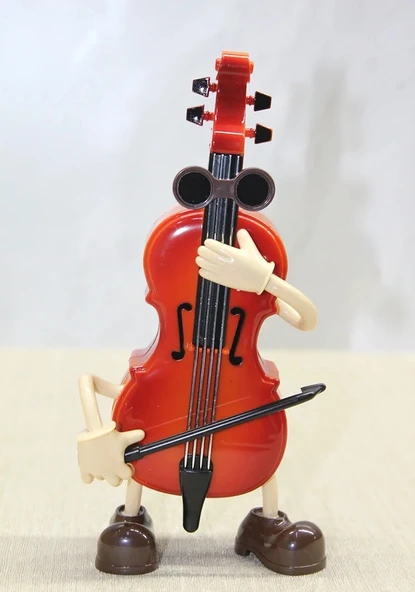 Keman Müzik Kutusu Eğlenceli Tasarım ürün görseli 1