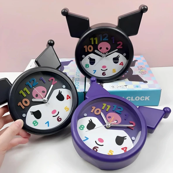 Kuromi Masa Üstü Çalar Saat Model 1 ürün görseli 1