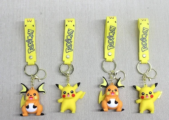 Pikachu Raichu Silikon Anahtarlık ürün görseli 1