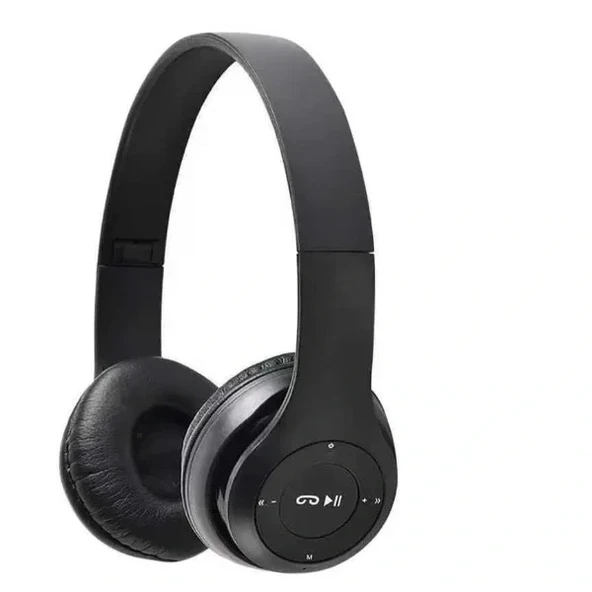 P47 Bluetooth Kablosuz Kulaküstü Kulaklık - Resim 3