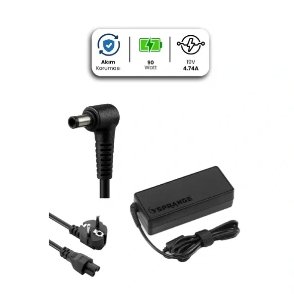 19V 4.74A 4.0 * 1.7mm 90W HP / CASPER İçin Laptop Adaptör ürün görseli 1