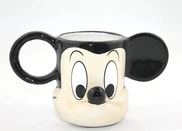 Porselen Mickey Mouse Kupa Bardak ürün görseli 1
