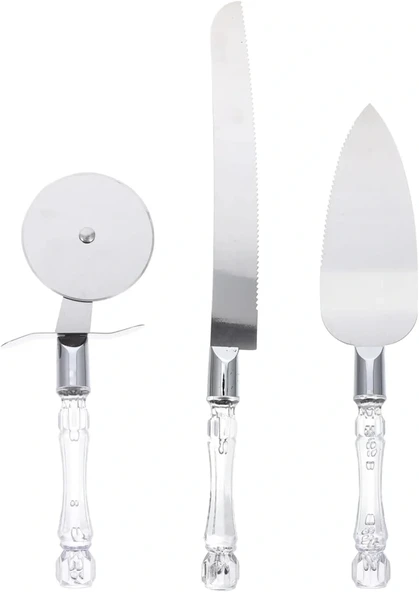 3 Parça Servis Seti - Resim 2