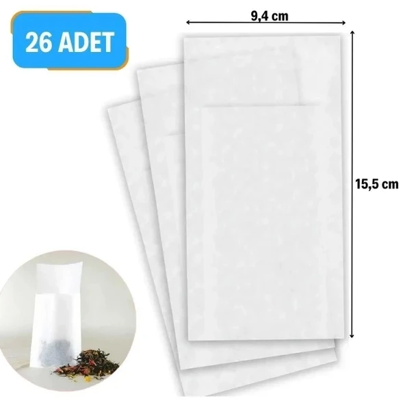 Çay Demleme Poşeti 26 Adet - Resim 4