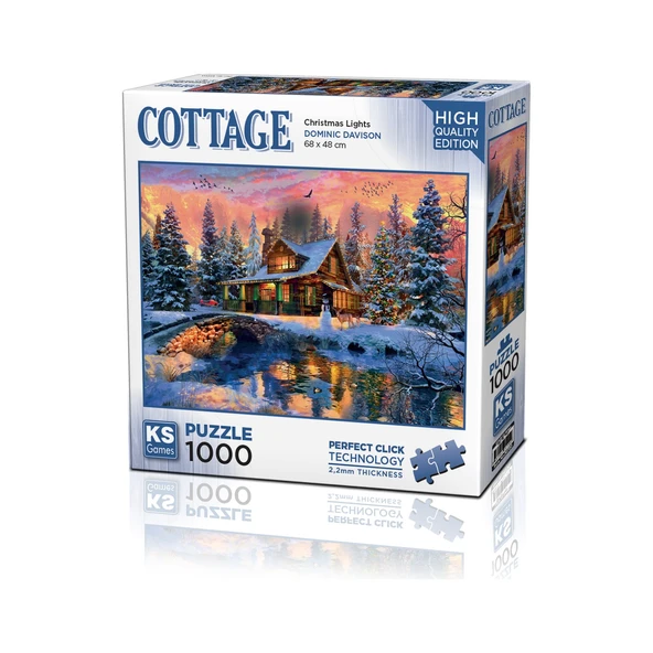 Ks Games Puzzle 1000 Parça Christmas Lights 20720 ürün görseli 1