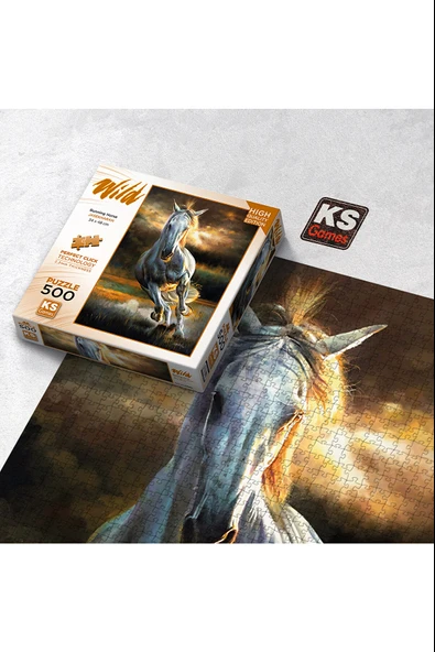 Ks Games Puzzle Parça 500 White Storm 20051 - Resim 3