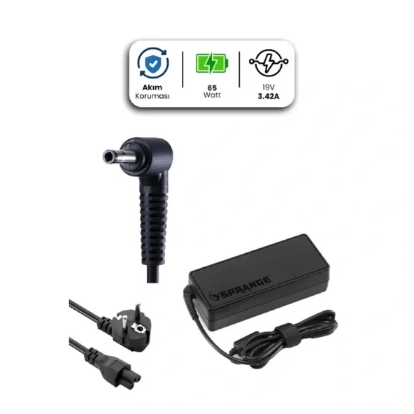 19V 3.42A 4.0 * 1.35mm 65W ASUS İçin Laptop Adaptör ürün görseli 1
