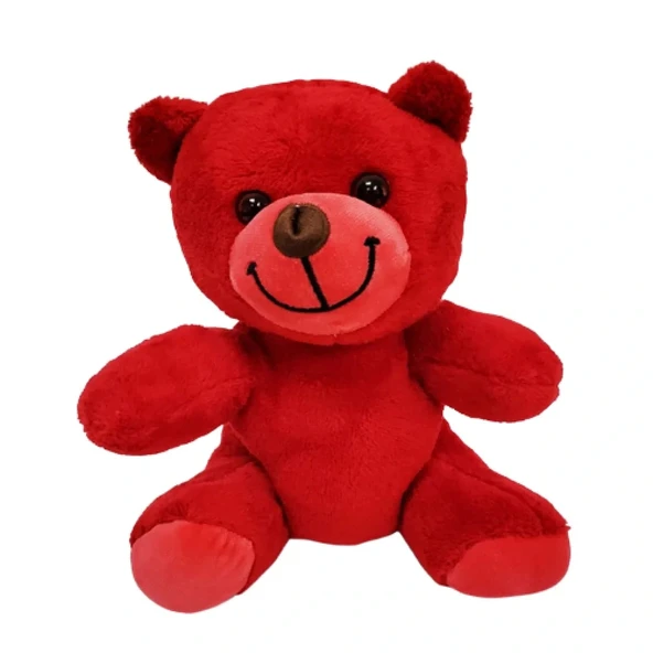 Kırmızı Peluş Oyuncak Ayıcık ürün görseli 1