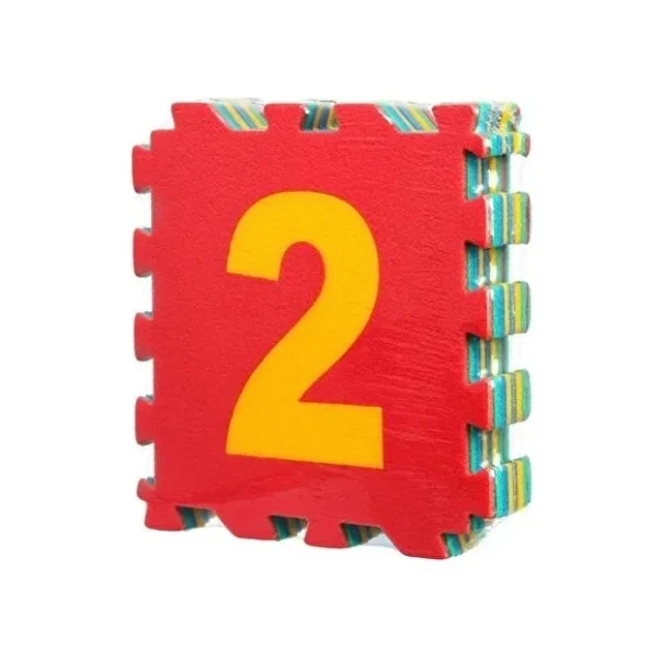 9 Parça Sayılar Puzzle Yer Matı - Resim 3