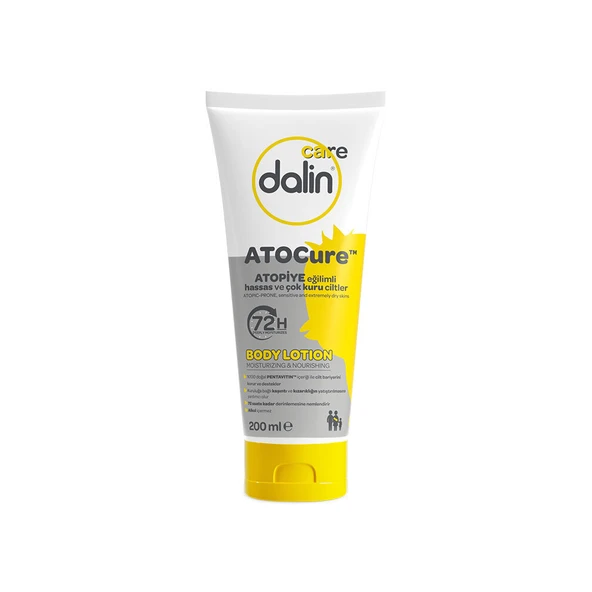 Dalin Care ATOCure Body Lotion Atopiye Eğilimli Hassas ve Çok Kuru Ciltler 200ml ürün görseli 1