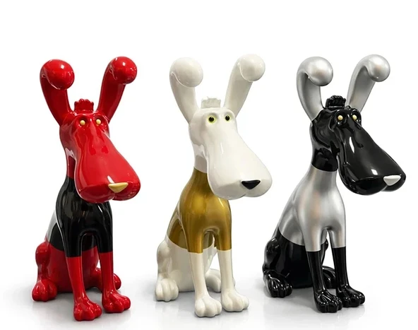 Polyester Sevimli Köpek Figürü ürün görseli 1