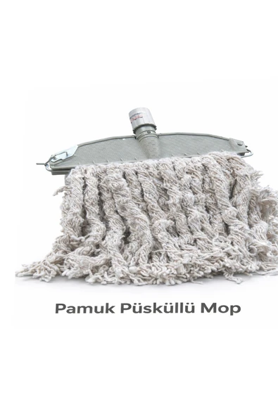 Plastik Ağızlı İpli Paspas 26 Cm Uzunluğunda Paspası İle Birlikte Takımdır. Sap Hariç Satılmaktadır ürün görseli 1