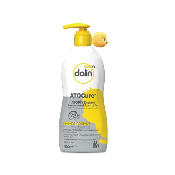 Dalin Care ATOCure Body Lotion Atopiye Eğilimli Hassas ve Çok Kuru Ciltler 400ml ürün görseli 1
