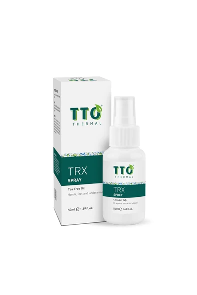 Trx Sprey 50 ml Terleme Önleyici (ÇAY AĞACI YAĞI / TEA TREE OIL) ürün görseli 1