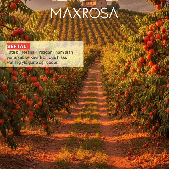 Maxrosa Şeftali Duş Jeli 600 ml - Resim 5