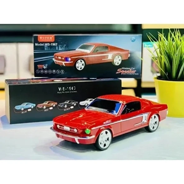 Mustang Tasarımlı Bluetooth Hoparlör - Resim 4