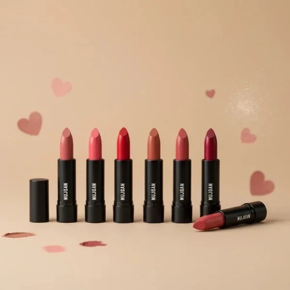 9'lu Love Matte Ruj Seti ürün görseli 1