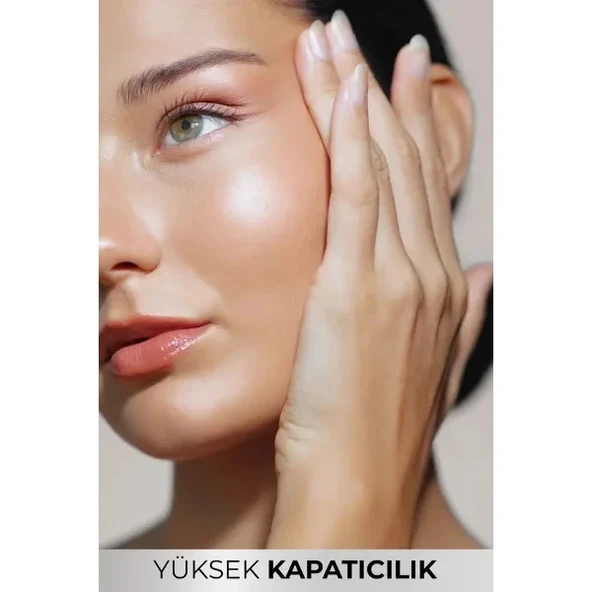 3'lü Mat Bitişli Likit Fondöten Seti - Resim 3