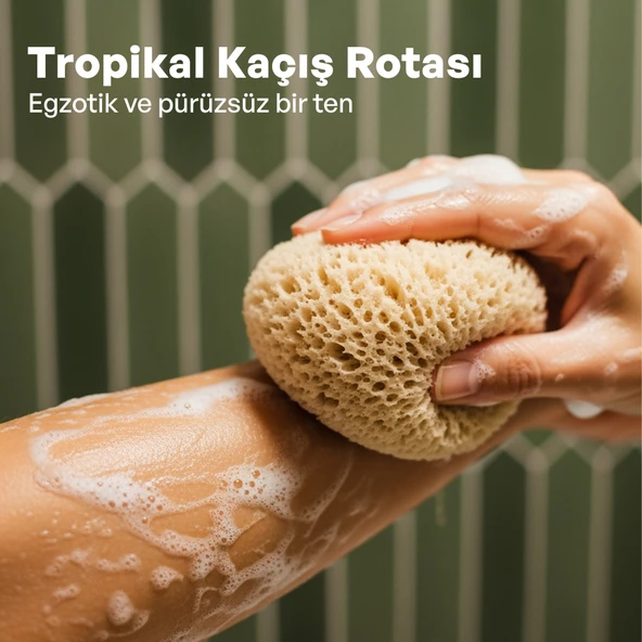 Maxrosa Tropikal Meyveler Duş Jeli 600 ml - Resim 4