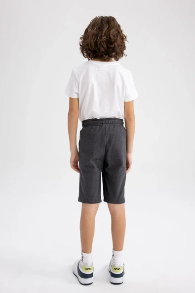 Defacto Erkek Çocuk Regular Fit Pike Şort Y6501A622HS - Resim 4