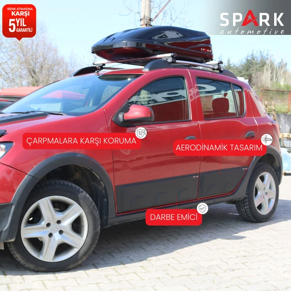 Dacia Sandero 2012-2020 Uyumlu Kapı Dodik 4 Parça - Resim 3