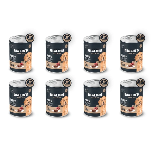 8'li Yavru Köpek Maması - Kuzulu  400 Gram ürün görseli 1