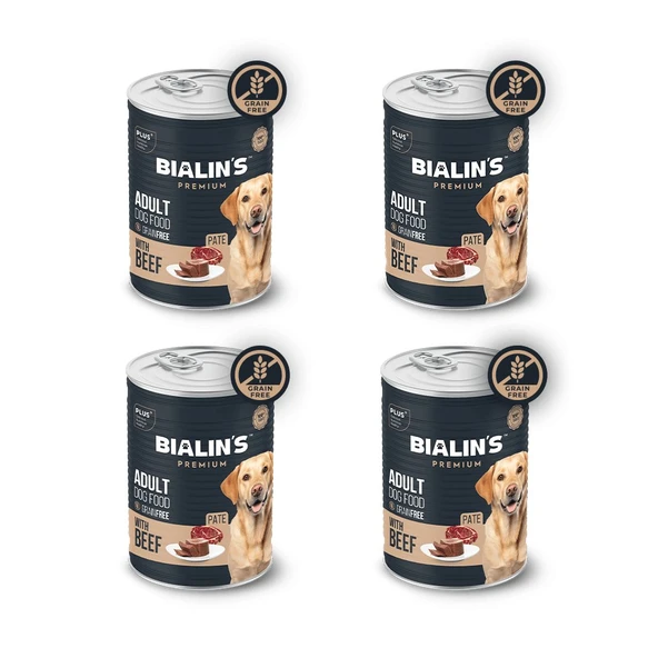 4'lü Yetişkin Köpek Maması -Biftekli 400 Gram ürün görseli 1