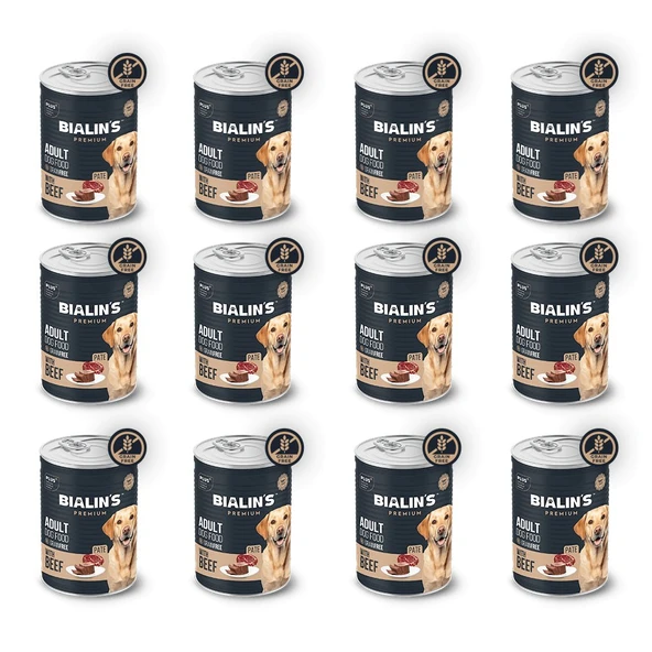 12'li Yetişkin Köpek Maması - Biftekli 400 Gram ürün görseli 1