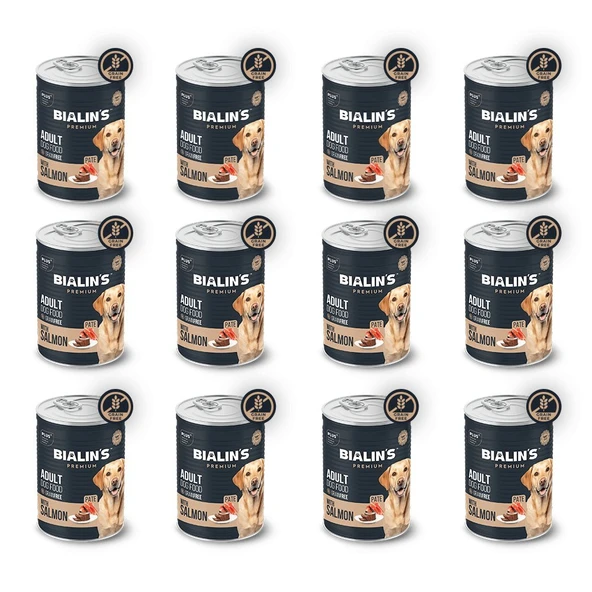 12'li Yetişkin Köpek Maması -Somonlu 400 Gram ürün görseli 1