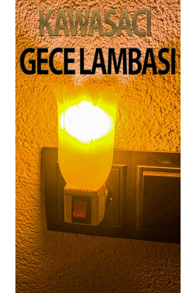 Nostaljik Gece Lambası Kendinden Fişli Çıt Çıt Anahtarlı 7 Watt Ampullü ürün görseli 1