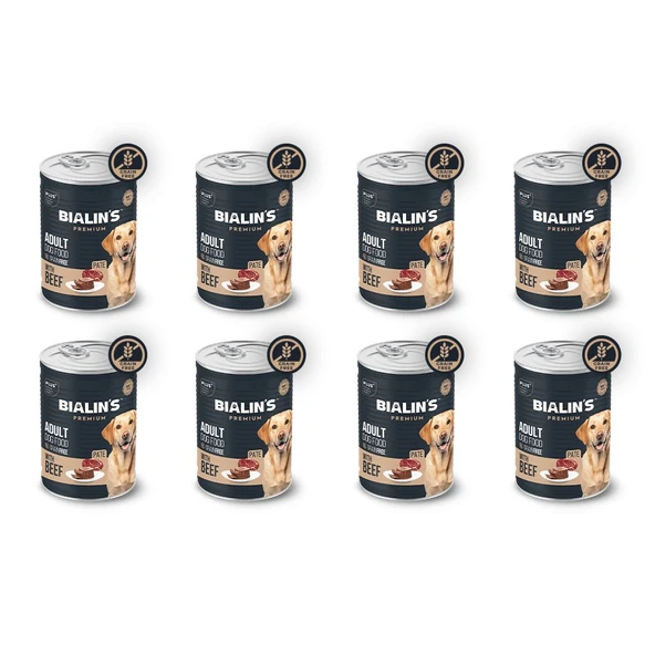 8'li Yetişkin Köpek Maması - Biftekli 400 Gram ürün görseli 1