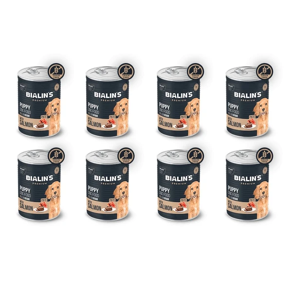 8'li Yavru Köpek Maması - Somonlu 400 Gram ürün görseli 1