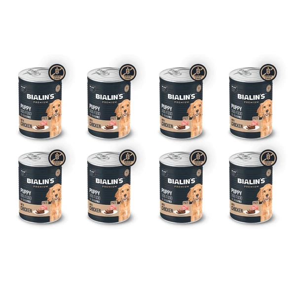 8'li Yavru Köpek Maması - Tavuklu 400 Gram ürün görseli 1