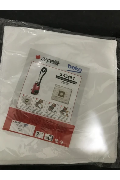 Arçelik Beko S4540 T Uyumlu Bez Torbası ürün görseli 1