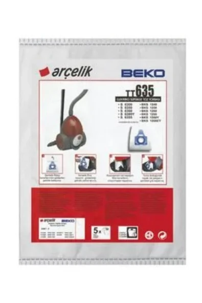 Arçelik -beko Tt635 Elektrikli Süpürge Torbası ürün görseli 1