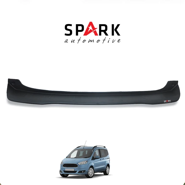 Ford Courier 2018-2023 Yıl Aralığı Uyumlu Arka Tampon Eşiği Mat ürün görseli 1