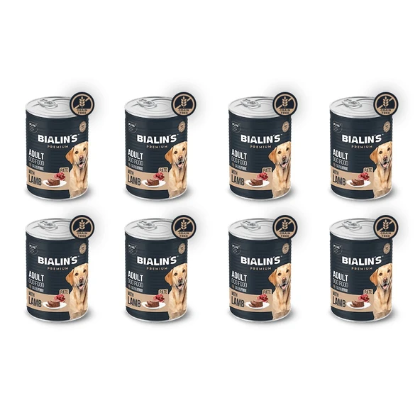8'li Yetişkin Köpek Maması - Kuzulu 400 Gram ürün görseli 1