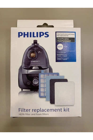 Philips Power Pro Active Compact Filtre Seti ürün görseli 1