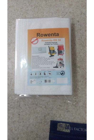 Arçelik Rowenta Süpürge Bez Torba ürün görseli 1