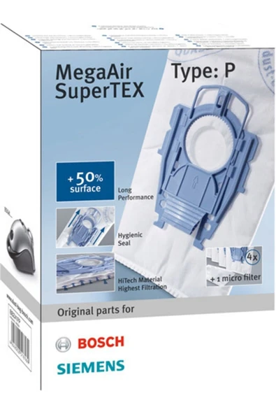 Beko Bosch -siemens Type P Tipi Ergomax Süpürge Toz Torbası ürün görseli 1