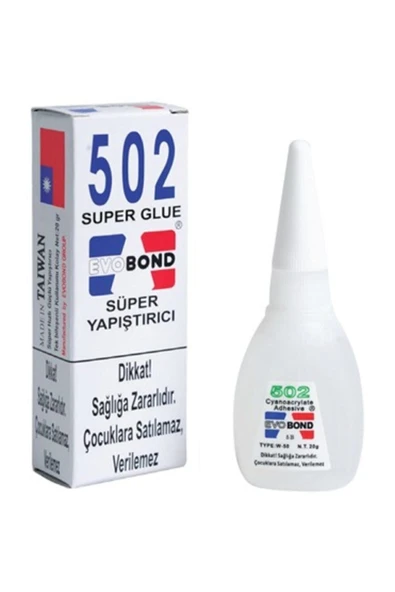 EvoBond Evo Bond 502 Süper Japon Yapıştırıcısı 20 gr ürün görseli 1