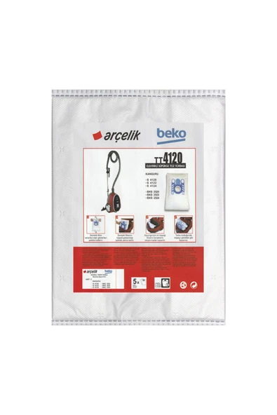 Arçelik /beko Tt 4120 ( Kanguru ) Toz Torbası ürün görseli 1