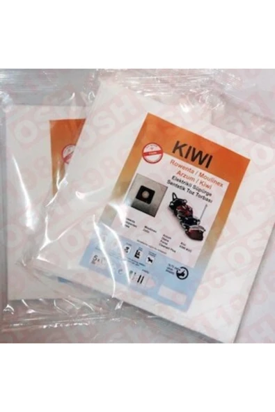 Kiwi Kvc 4105 Elektrikli Süpürge Bez Toz Torbası 10 Ad ürün görseli 1