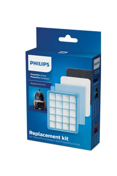 Philips Powerpro Compact Fc9323/07 Hepa Filitre Seti ürün görseli 1