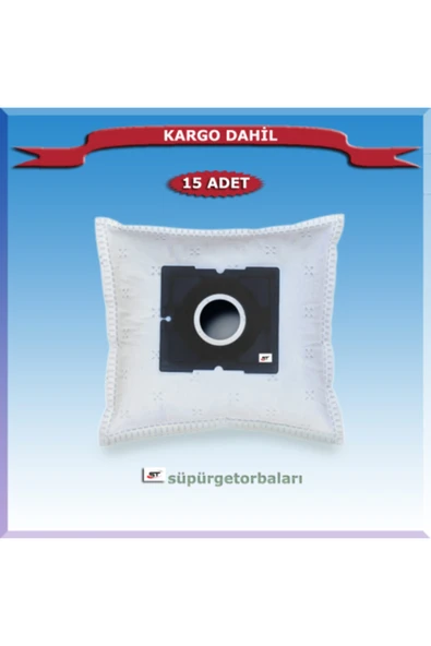 Arçelik S 4230 Süpürge Toz Torbası 15 Adet 200120 15 Adet 200120 ürün görseli 1