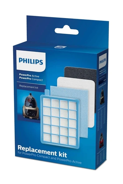 Philips Fc 8475 Powerpro Compact Uyumlu Hepa Filtre Seti ürün görseli 1